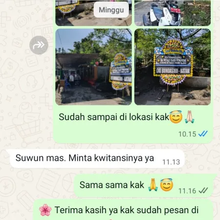 Pengiriman Papan Bunga Duka Tambahsari Limbangan