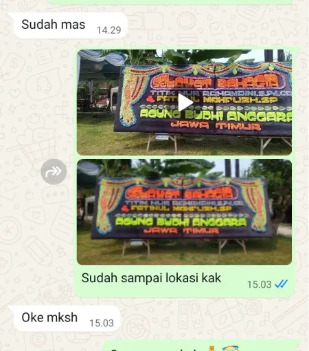 Pengiriman Papan Bunga Tambahsari Limbangan